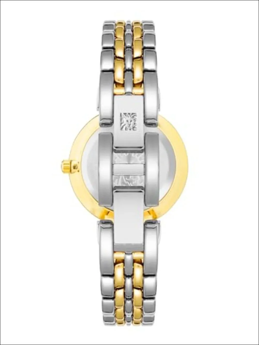 Anne Klein Stainless Steel Bracelet Watch with Mineral Crystal Lens, Japanese